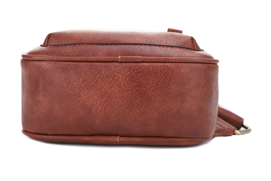 Jessie And James Jeannie Concealed Carry Lock and Key Sling Shoulder Backpack 